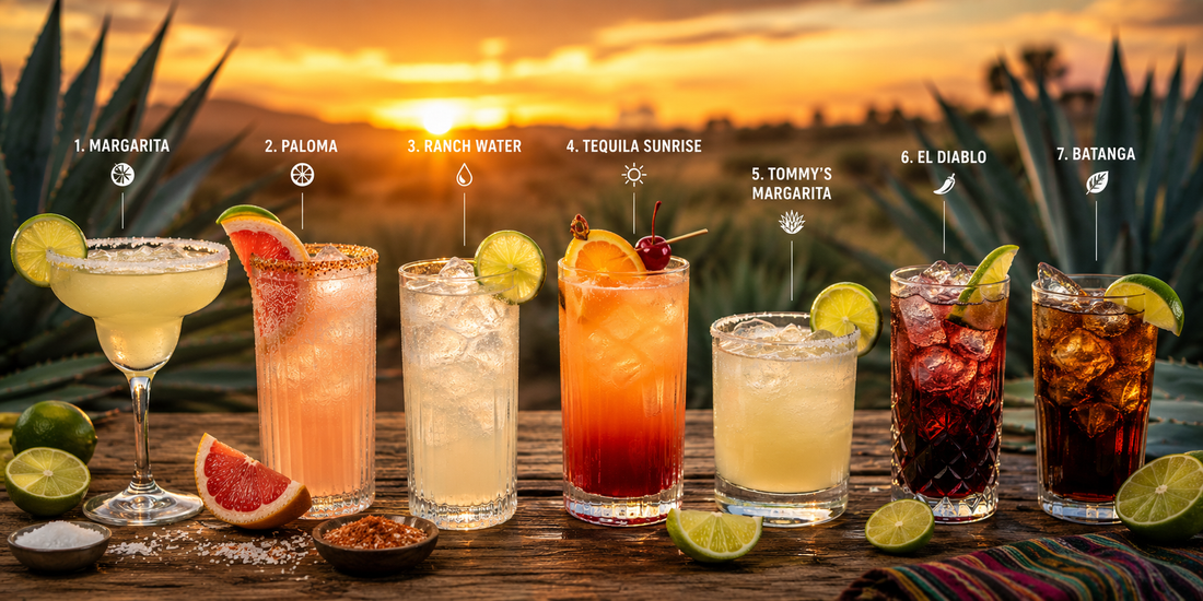Was ist der beste Drink mit Tequila? Die 7 größten Klassiker im Vergleich - Palömchen